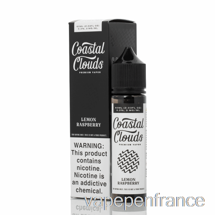 Framboise Citron - Nuages ​​côtiers Co. - Stylo Vape 60 Ml 0 Mg